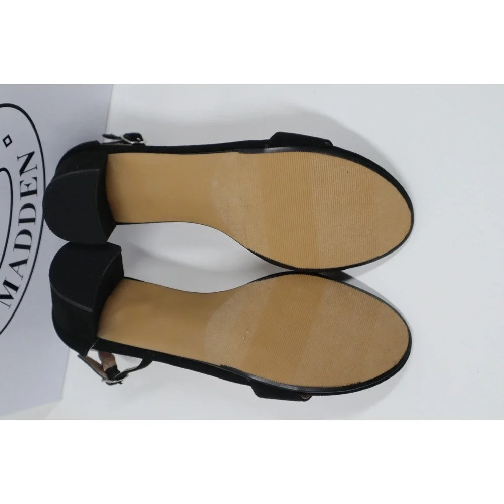 Steve‎ Madden Jcarrson Big Girls Dress Sandal - Black - Size 4